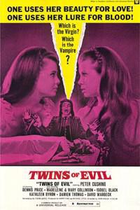 Poster for Twins of Evil (1971).