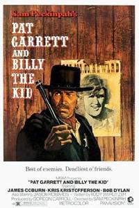 Plakát k filmu Pat Garrett and Billy the Kid (1973).