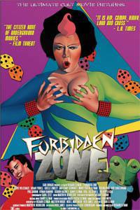 Poster for Forbidden Zone (1980).