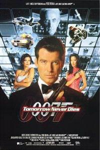 Plakát k filmu Tomorrow Never Dies (1997).