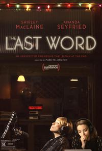 Plakát k filmu The Last Word (2017).