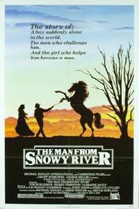 Poster for Man from Snowy River, The (1982).