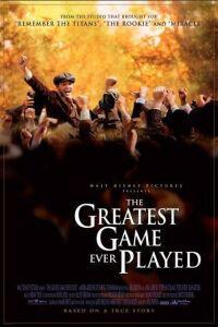 Poster for The Greatest Game Ever Played (2005).