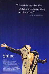 Poster for Shine (1996).