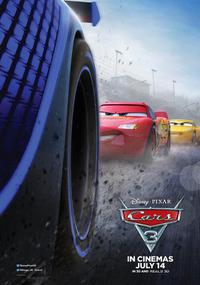 Plakát k filmu Cars 3 (2017).