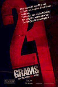 Plakát k filmu 21 Grams (2003).