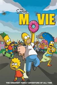 Plakát k filmu The Simpsons Movie (2007).