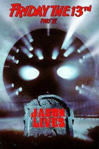 Plakát k filmu Friday the 13th Part VI: Jason Lives (1986).