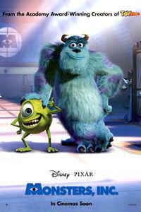Poster for Monsters, Inc. (2001).