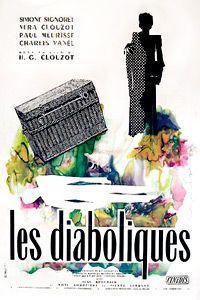 Обложка за Les Diaboliques (1955).