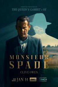 Poster for Monsieur Spade (2024).