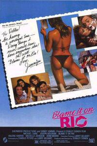 Plakat filma Blame It on Rio (1984).