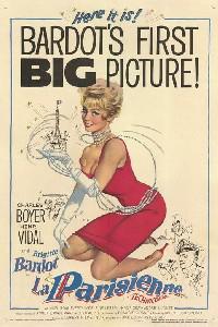 Poster for Une parisienne (1957).