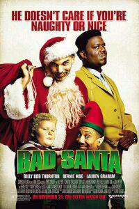 Poster for Bad Santa (2003).