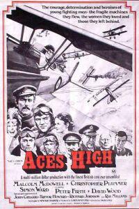 Poster for Aces High (1976).