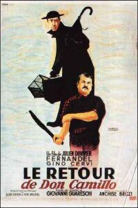 Cartaz para Retour de Don Camillo, Le (1953).