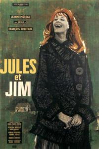 Plakát k filmu Jules et Jim (1962).